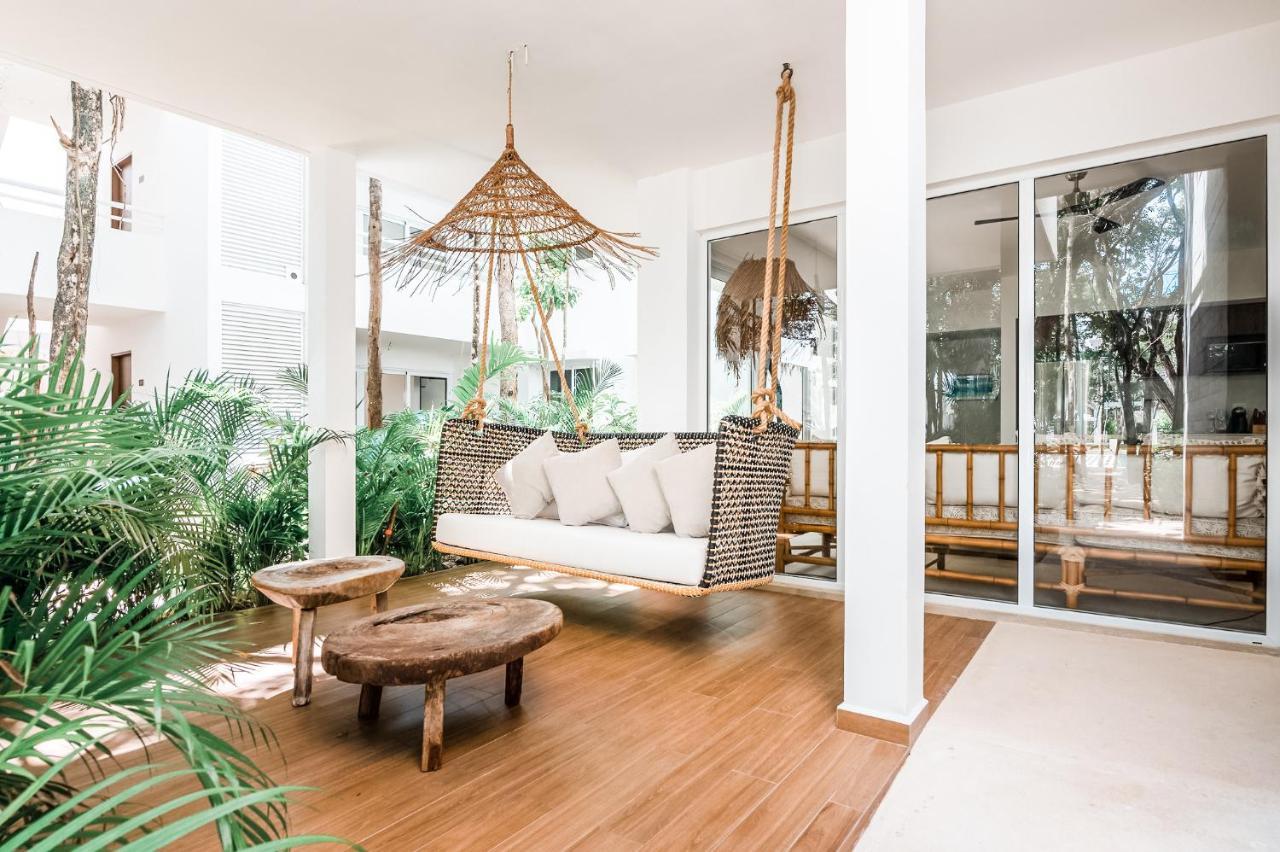 Charming Boho Entire W Patio Swing Appartement Tulum